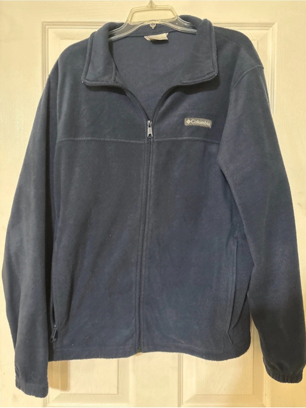 Columbia Navy Fleece Jacket - Full Zip